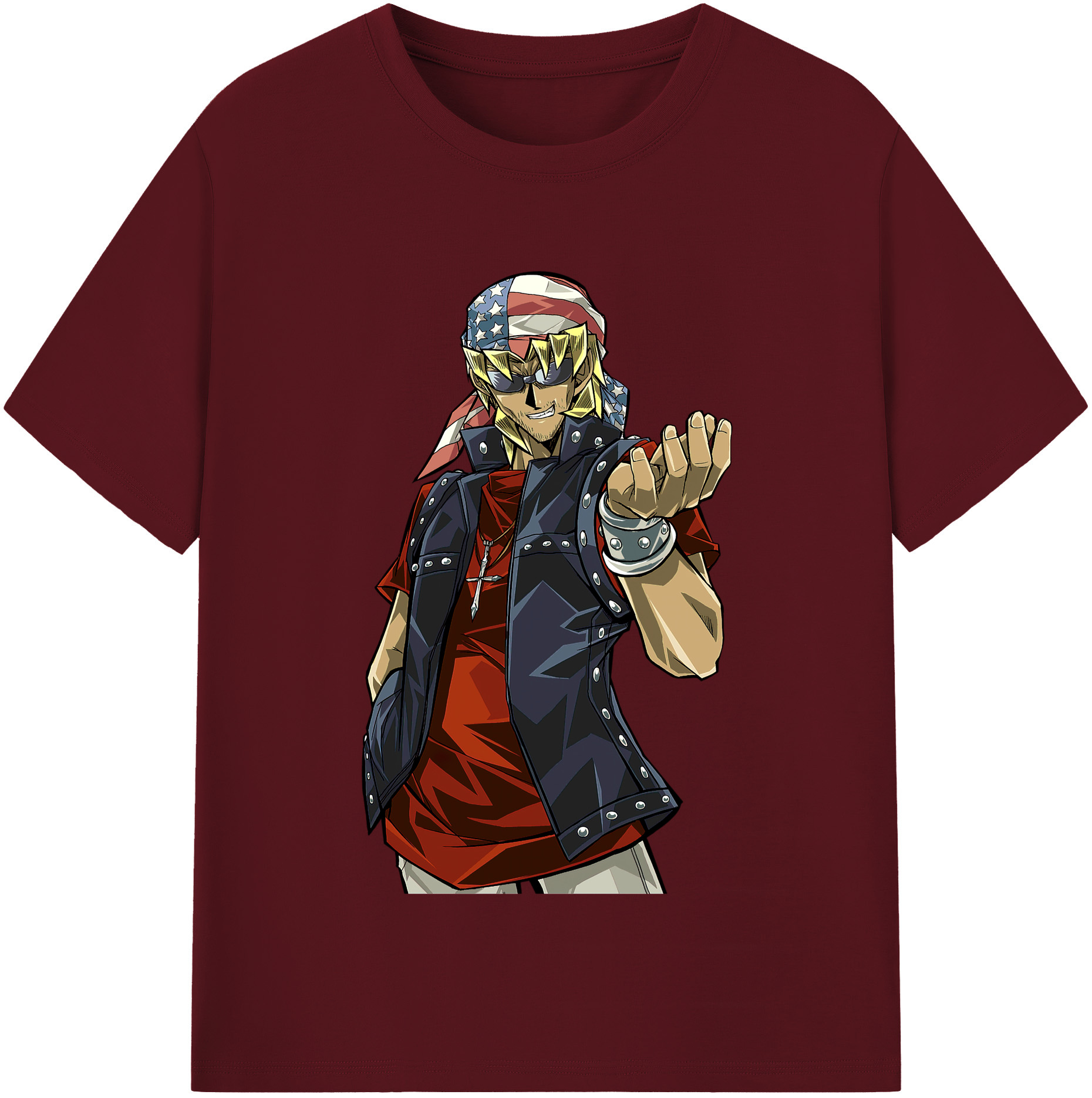 （画像用） 遊☆戯☆王 Yu-Gi-Oh! 綿100％半袖Tシャツ（フロントプリント）